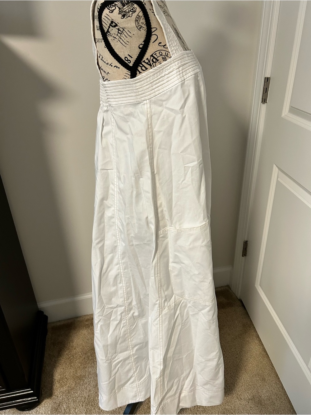 Zara White Maxi Dress